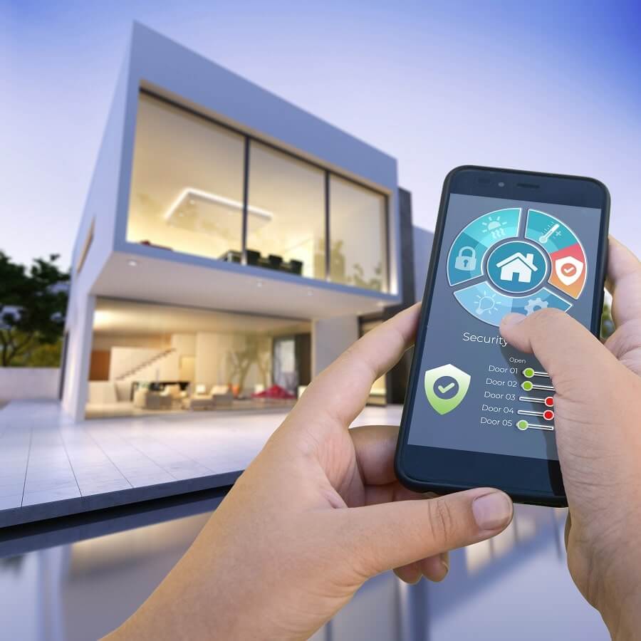 Smart home domotique sécurité connectée Afrique