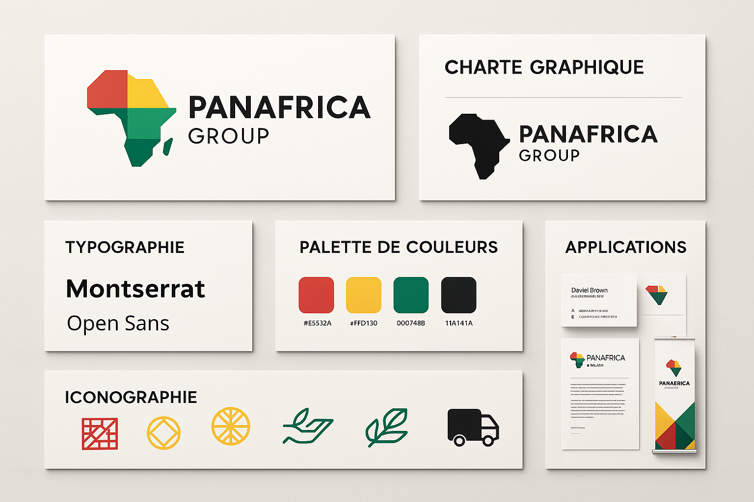 Designer africaine travaillant sur un projet